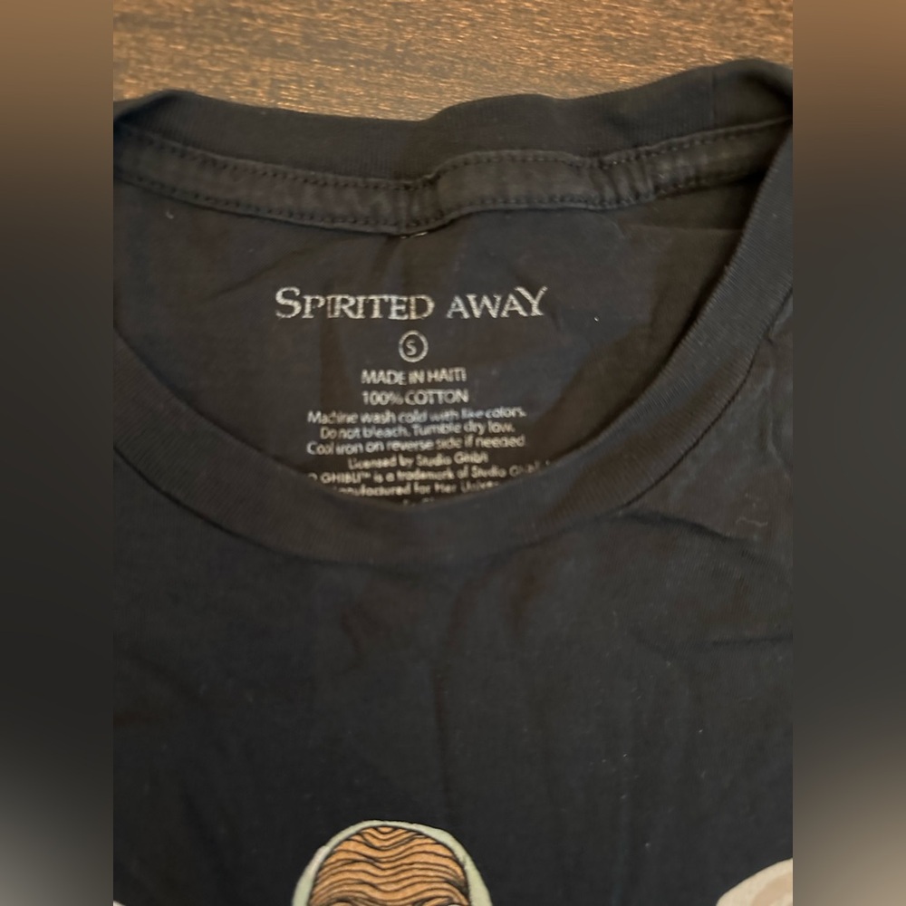 Spirited Away Ghibli Bathtime Men's T-shirt-Small - Picture 3 of 6
